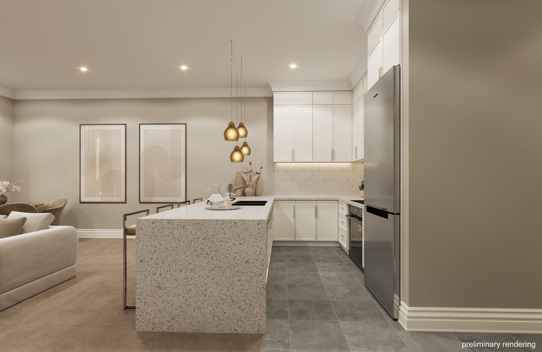 Riverview interior - Kitchen