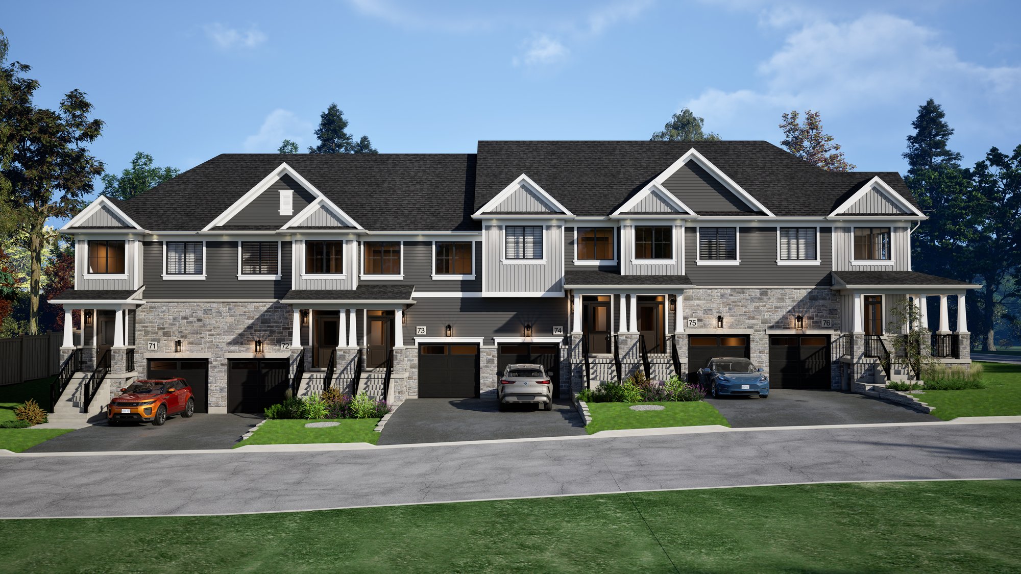 Riverview Phase 2 streetscape rendering